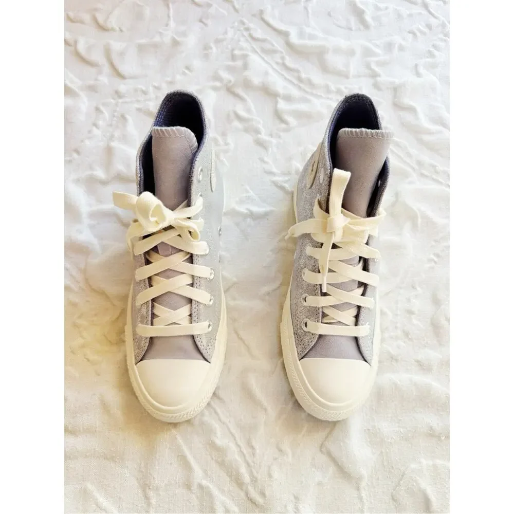 Converse Chuck 70 Suede Shimmer High Top Sneakers Size 6